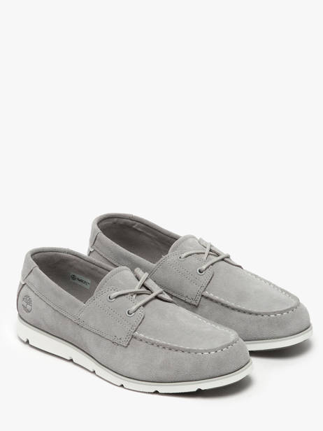 Mocassins Uit Leder Timberland Grijs men 42X7EWG1 ander zicht 2